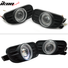 Load image into Gallery viewer, Fits 99-04 Jeep Grand Cherokee Halo Projector FogLight Lamps Clear