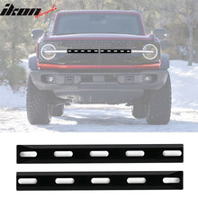 Load image into Gallery viewer, 2021-2025 Ford Bronco 2/4 Door Front Bumper Grille Lights Black