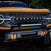Load image into Gallery viewer, 2021-2025 Ford Bronco 2/4 Door Front Bumper Grille Lights Black