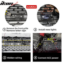 Load image into Gallery viewer, 2021-2025 Ford Bronco 2/4 Door Front Bumper Grille Lights Black