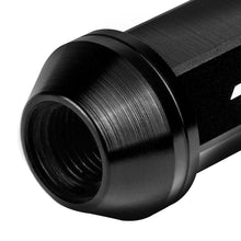 Load image into Gallery viewer, Universal Aluminum Lug Nuts - Open End 40MM M12x1.25 20pcs Black