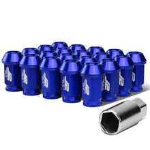 Load image into Gallery viewer, Aluminum Lug Nuts Open-End 40MM M12X1.25 20PCS with Adapter Blue