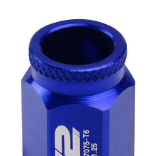 Load image into Gallery viewer, Aluminum Lug Nuts Open-End 40MM M12X1.25 20PCS with Adapter Blue