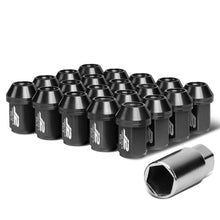 Load image into Gallery viewer, Universal Aluminum Close-End Lug Nuts - M12X1.25 35MM 20PCS Black
