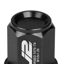 Load image into Gallery viewer, Universal Aluminum Close-End Lug Nuts - M12X1.25 35MM 20PCS Black