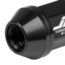 Load image into Gallery viewer, Universal Aluminum Lug Nuts Close End 35mm M12x1.5 20pc with Adapter Black