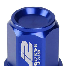 Load image into Gallery viewer, Aluminum Close-End Lug Nuts 35MM M12X1.5 20PCS with Adapter Blue