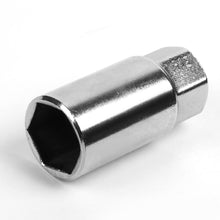 Load image into Gallery viewer, Aluminum Close-End Lug Nuts M12X1.5 35mm Red 20pc Set w/ Adapter