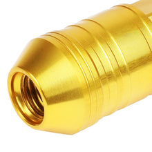 Load image into Gallery viewer, Universal Aluminum Open-End Lug Nuts 70MM M12x1.5 20PCS w/ Adapter Gold
