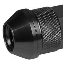 Load image into Gallery viewer, Aluminum Lug Nuts M12x1.5 70mm Open End Black 20pc Set with Key