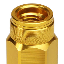 Load image into Gallery viewer, Open-End Aluminum Lug Nuts 70mm M12x1.5 Gold 20pc Set with Key