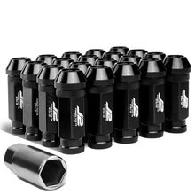 Load image into Gallery viewer, Universal Aluminum Lug Nuts Open End 60MM M12x1.25 20PC Kit w/ Adapter