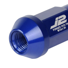 Load image into Gallery viewer, Aluminum Lug Nuts Open-End 50MM M12X1.25 20PCS Blue w/ Adapter