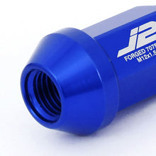 Load image into Gallery viewer, Aluminum Open-End Lug Nuts 50MM M12X1.5 20PCS with Adapter Blue