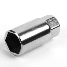 Load image into Gallery viewer, Aluminum Open-End Lug Nuts 50MM M12X1.5 20PCS with Adapter Blue