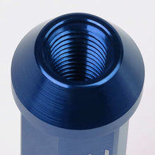 Load image into Gallery viewer, Universal Acorn Style Extended Lug Nuts M12 x 1.5 20pc Blue Aluminum