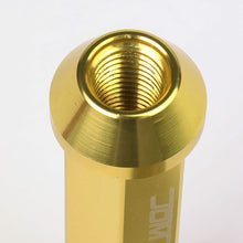 Load image into Gallery viewer, Aluminum Acorn Extended Lug Nuts M12 x 1.5 Gold 20pc Set