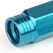 Load image into Gallery viewer, Universal Aluminum M12x1.5 Acorn Lug Nuts Extended Open End Light Blue 20pc