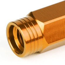 Load image into Gallery viewer, M12 X 1.5 Acorn Style Extended Lug Nuts - Aluminum Orange 20pc