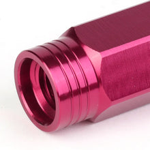 Load image into Gallery viewer, Aluminum Acorn Style Extended Lug Nuts M12x1.5 Pink 20pc Set