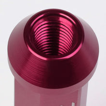 Load image into Gallery viewer, Aluminum Acorn Style Extended Lug Nuts M12x1.5 Pink 20pc Set
