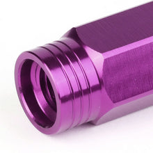 Load image into Gallery viewer, M12 x 1.5 Purple Extended Acorn Lug Nuts 90mm Tall - 20pc Set
