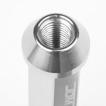 Load image into Gallery viewer, M12 x 1.5 Extended Acorn Lug Nuts 90mm Silver Aluminum 20pc Set