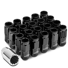 Load image into Gallery viewer, M12 x 1.25 Acorn Style Lug Nuts Set - 16 Pcs + 4 Locks Aluminum