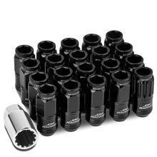 Load image into Gallery viewer, M12 x 1.25 Acorn Style Lug Nuts Set - 16 Pcs + 4 Locks Aluminum