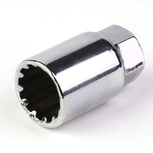Load image into Gallery viewer, M12 x 1.25 Acorn Style Lug Nuts 50mm Tall Light Blue Aluminum 16pcs