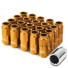 Load image into Gallery viewer, M12 x 1.25 Acorn Style Lug Nuts with Locks - Aluminum