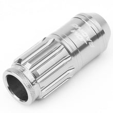 Load image into Gallery viewer, Aluminum Acorn Style Lug Nuts M12 x 1.25 50mm Silver 16pcs + 4 Locks