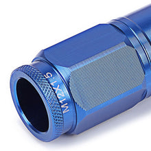 Load image into Gallery viewer, M12 x 1.5 Acorn Style Lug Nuts with Locks - Aluminum Blue