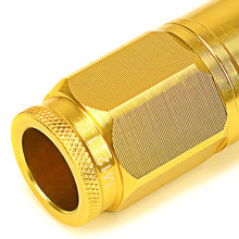 Load image into Gallery viewer, Aluminum Acorn Lug Nuts M12x1.5 50mm 21mm OD 16pcs + 4 Locks Gold