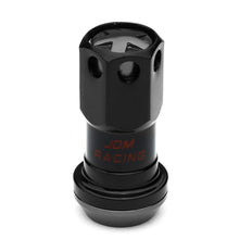 Load image into Gallery viewer, M12 x 1.25 Aluminum Lug Nuts 16pc + 4 Locks Black Closed End