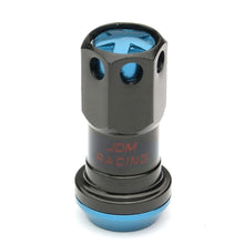 Load image into Gallery viewer, M12 x 1.25 Aluminum Lug Nuts Set - Lock Style 16pc + 4 Locks Black/Blue