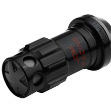 Load image into Gallery viewer, M12 x 1.5 Aluminum Lug Nuts with Locks 16pc Set - Black