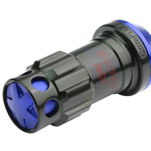 Load image into Gallery viewer, M12 x 1.5 Aluminum Lug Nuts 16pc Set with Locks - Black/Blue