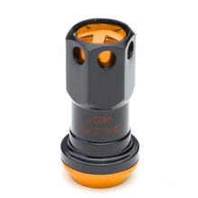 Load image into Gallery viewer, M12 x 1.5 Aluminum Lug Nuts Set 16 Pcs + 4 Locks Black/Orange