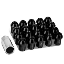 Load image into Gallery viewer, M12 x 1.25 Acorn Style Aluminum Lug Nuts 20pc Set - Black