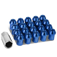 Load image into Gallery viewer, Acorn Style Aluminum Lug Nuts M12x1.25 20pc Set - Blue