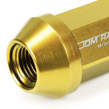 Load image into Gallery viewer, Universal Aluminum M12x1.25 Acorn Style Lug Nuts 20pc Set - Gold