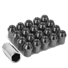 Load image into Gallery viewer, M12 x 1.25 Acorn Style Closed End Lug Nuts 20pc Set - Aluminum