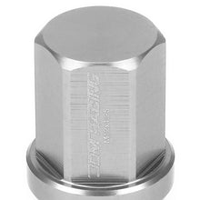 Load image into Gallery viewer, M12 x 1.25 Aluminum Acorn Lug Nuts 35mm Short Closed End 20pc Silver