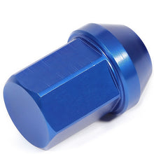 Load image into Gallery viewer, Aluminum Acorn Lug Nuts M12x1.5 Blue 20pc Set with Adapter