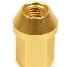 Load image into Gallery viewer, M12 x 1.5 Acorn Style Lug Nuts 35mm Gold Aluminum 20pc Set
