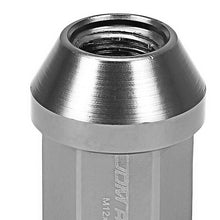 Load image into Gallery viewer, M12 x 1.5 Acorn Style Lug Nuts 35mm Closed End Gun Metal 20pc Aluminum