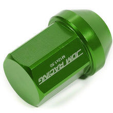Load image into Gallery viewer, Acorn Style Lug Nuts M12 x 1.5 Green Aluminum 20pc Set