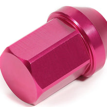Load image into Gallery viewer, M12 x 1.5 Acorn Style Aluminum Lug Nuts - 35mm Pink 20pc Set