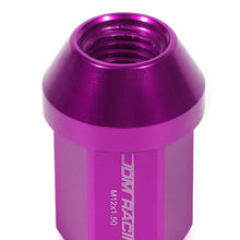 Load image into Gallery viewer, M12 x 1.5 Aluminum Acorn Lug Nuts 35mm Purple 20pc Set